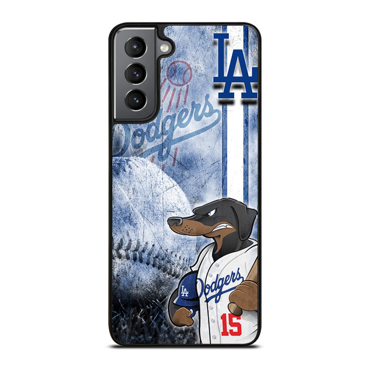 LA DODGERS DOG LOGO Samsung Galaxy S21 Plus Case Cover
