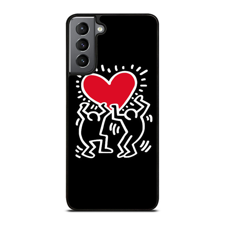 KEITH HARING LOVE Samsung Galaxy S21 Plus Case Cover