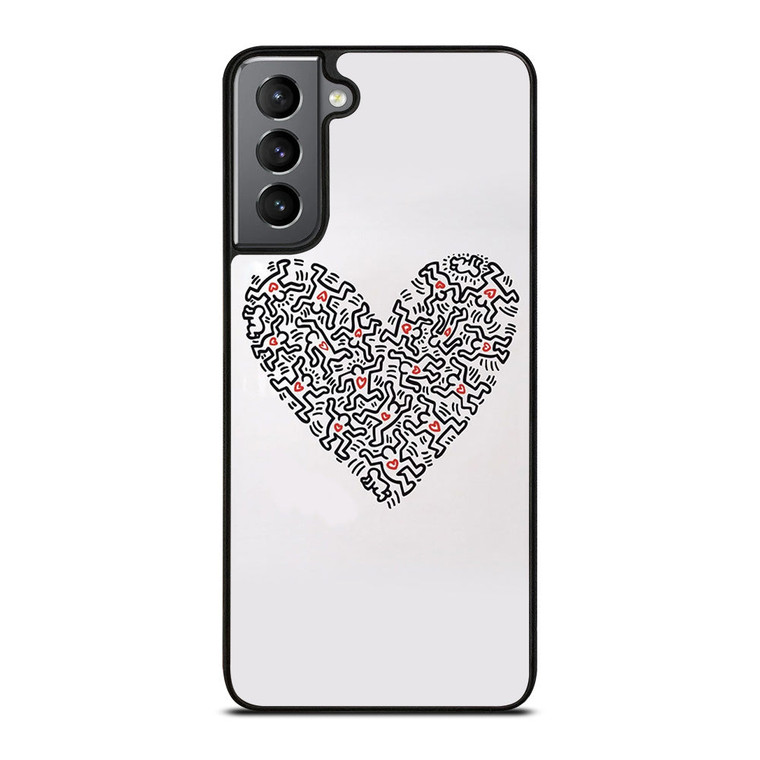 KEITH HARING LOVE ICON Samsung Galaxy S21 Plus Case Cover