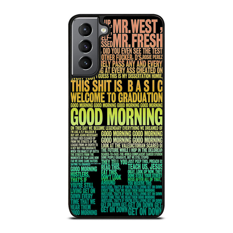 KANYE WEST RAPPER LYRICS Samsung Galaxy S21 Plus Case Cover