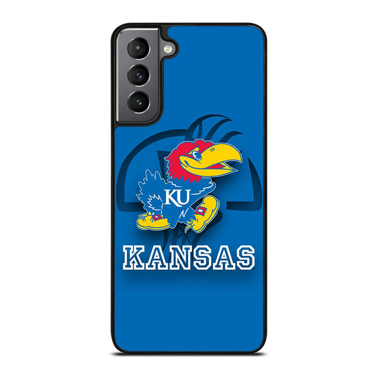 KANSAS JAYHAWKS BASKETBALL LOGO Samsung Galaxy S21 Plus Case Cover