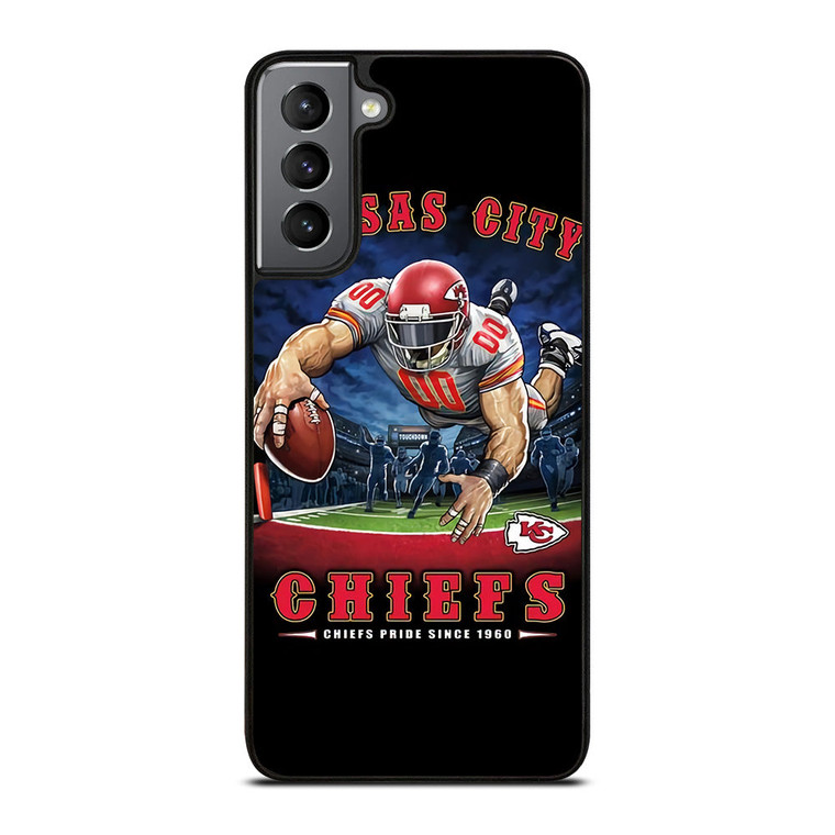 KANSAS CITY CHIEFS FOOTBALL ART Samsung Galaxy S21 Plus Case Cover