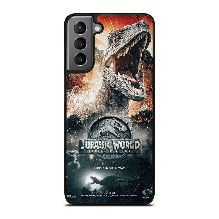 JURASSIC WORLD FALLEN KINGDOM POSTER Samsung Galaxy S21 Plus Case Cover