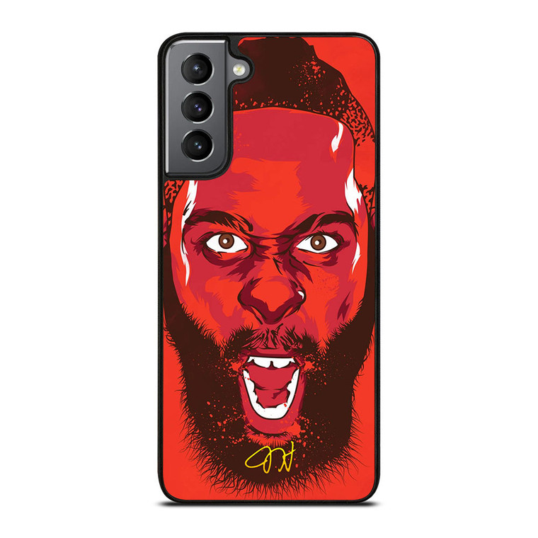 JAMES HARDEN HOUSTON ROCKET FACE Samsung Galaxy S21 Plus Case Cover
