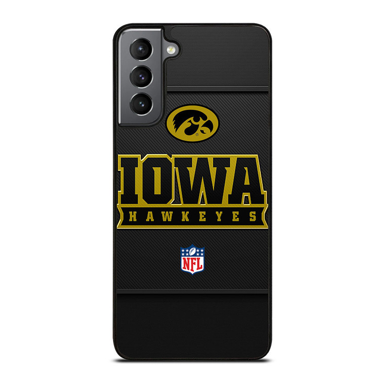 IOWA HAWKEYES CARBON LOGO Samsung Galaxy S21 Plus Case Cover