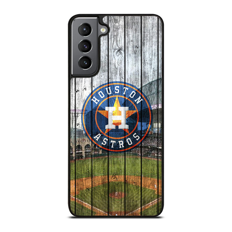 HOUSTON ASTROS WOODEN LOGO Samsung Galaxy S21 Plus Case Cover