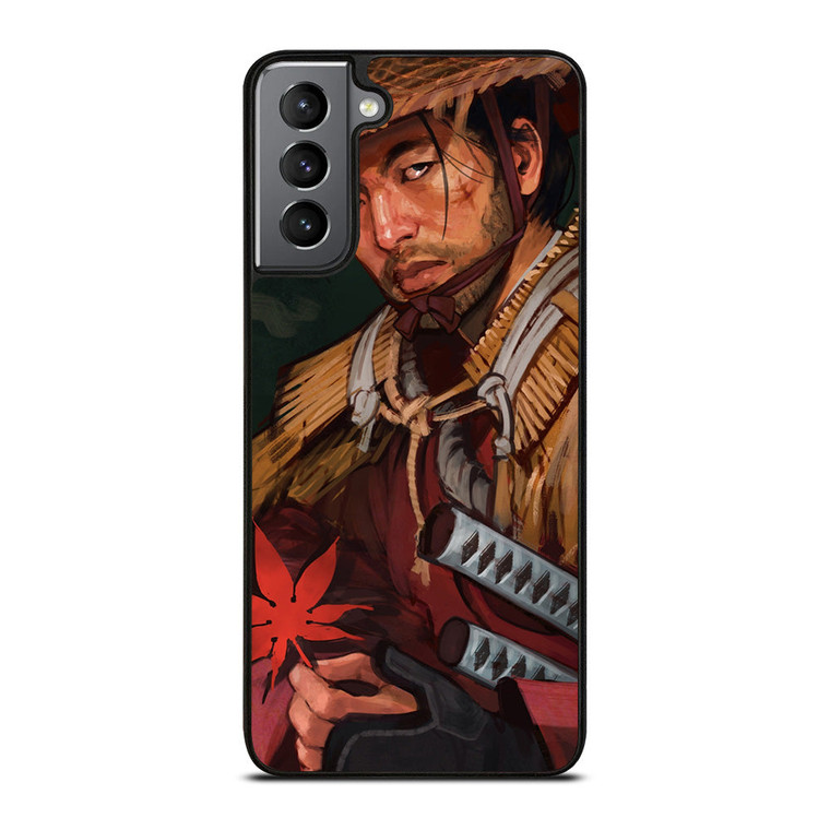 GHOST OF TSUSHIMA JIN SAKAI ART Samsung Galaxy S21 Plus Case Cover