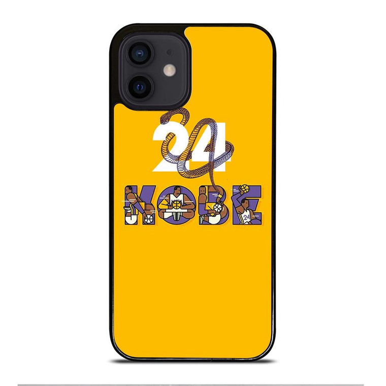KOBE BRYANT LA LAKERS ICON iPhone 12 Mini Case Cover