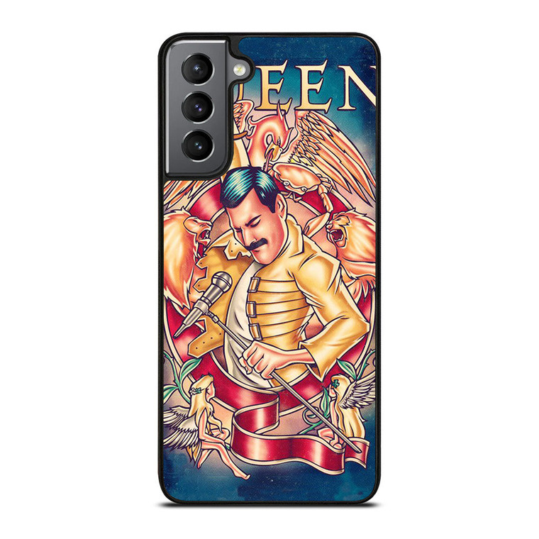 FREDDIE MERCURY QUEEN ART Samsung Galaxy S21 Plus Case Cover