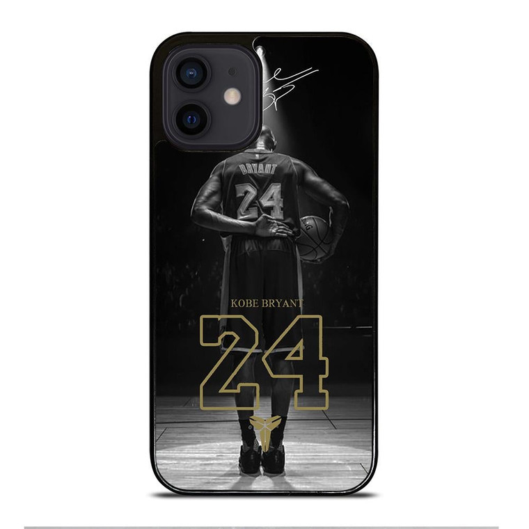 LA LAKERS KOBE BRYANT SIGNATURE 3 iPhone 12 Mini Case Cover