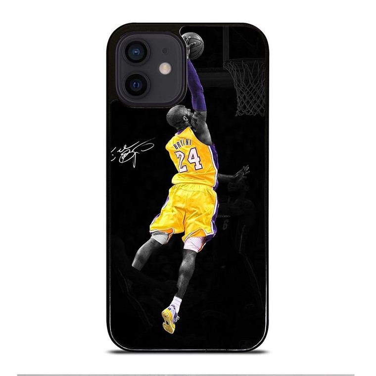 LA LAKERS KOBE BRYANT SIGNATURE iPhone 12 Mini Case Cover