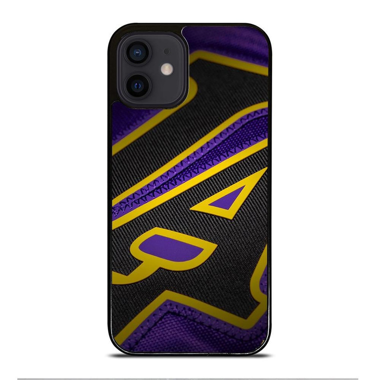 LA LAKERS LOGO JERSEY iPhone 12 Mini Case Cover