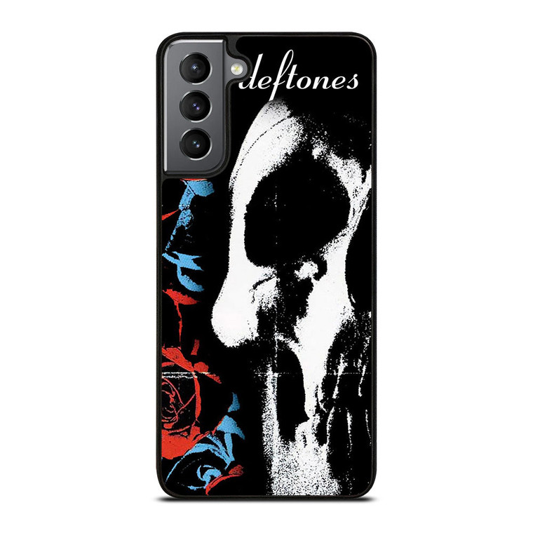 DEFTONES ROCK BAND ROSE SKULL Samsung Galaxy S21 Plus Case Cover