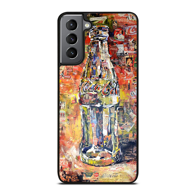 COCA COLA BOTTLE ART Samsung Galaxy S21 Plus Case Cover