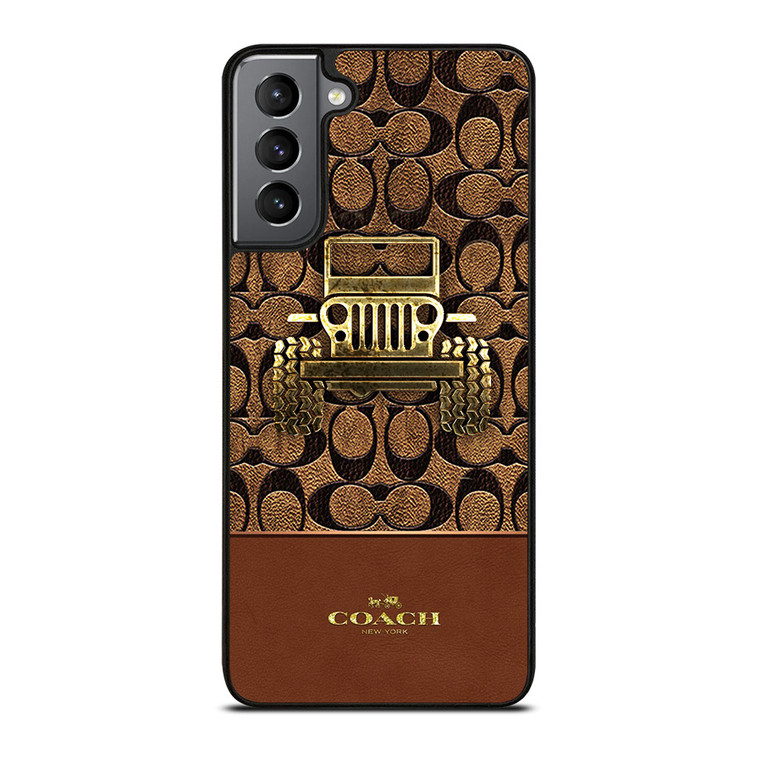 COACH NEW YORK JEEP Samsung Galaxy S21 Plus Case Cover