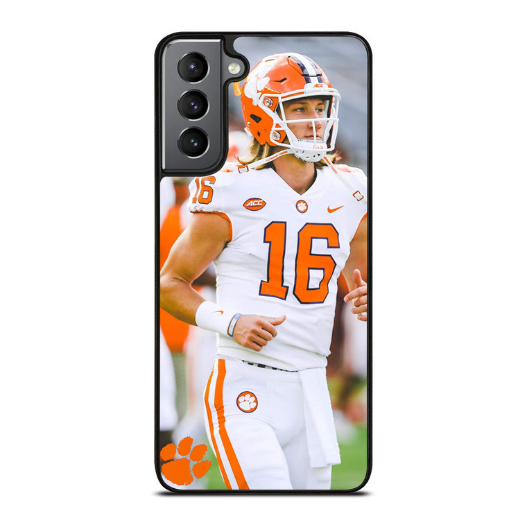 CLEMSON FOOTBALL TREVOR LAWRENCE Samsung Galaxy S21 Plus Case Cover