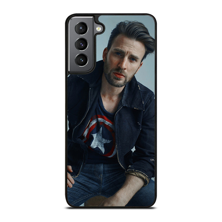 CHRIS EVANS CAPTAIN AMERICA Samsung Galaxy S21 Plus Case Cover