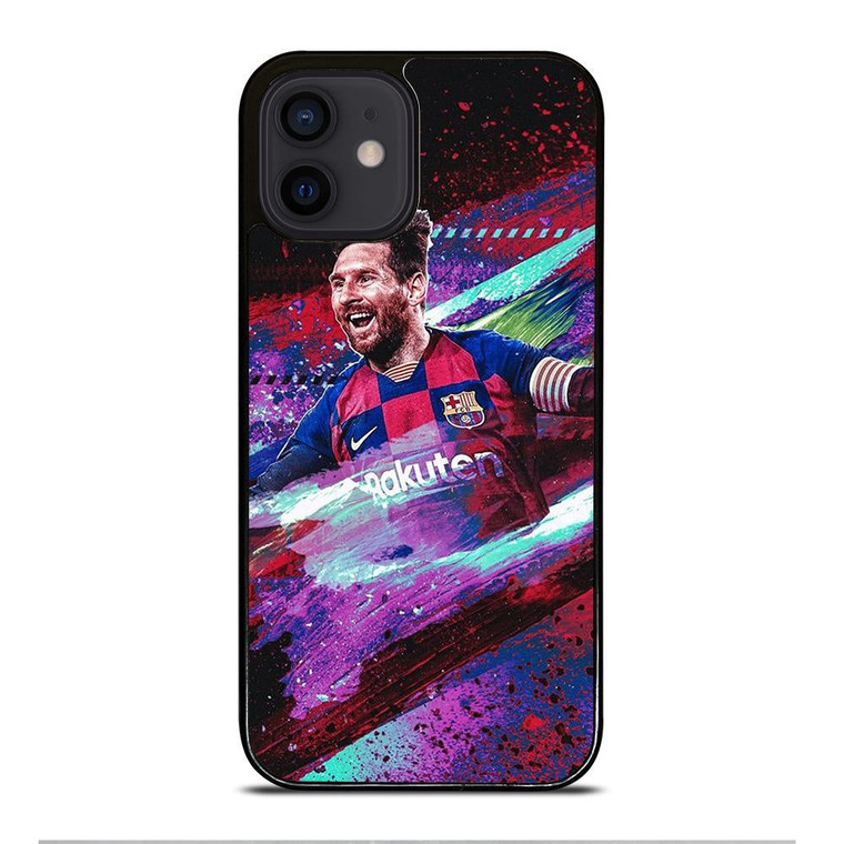 LIONEL MESSI BARCELONA ART iPhone 12 Mini Case Cover