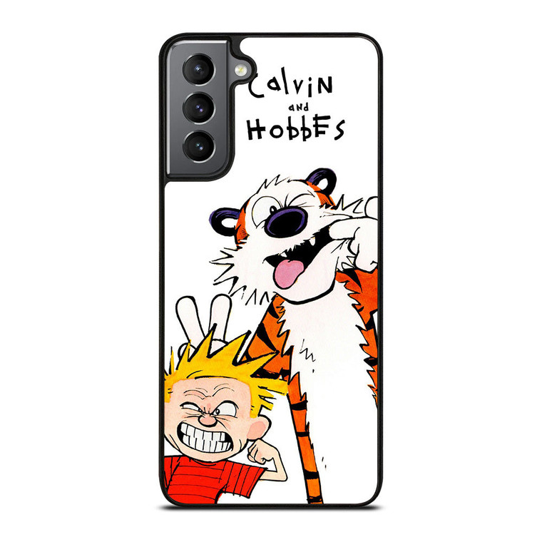 CALVIN AND HOBBES CARTOON 2 Samsung Galaxy S21 Plus Case Cover