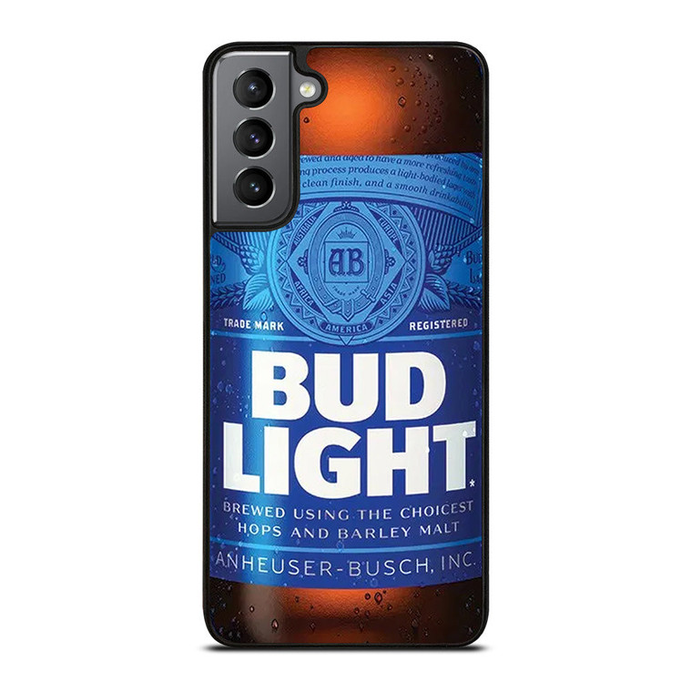 BUD LIGHT BEER BOTTLE Samsung Galaxy S21 Plus Case Cover