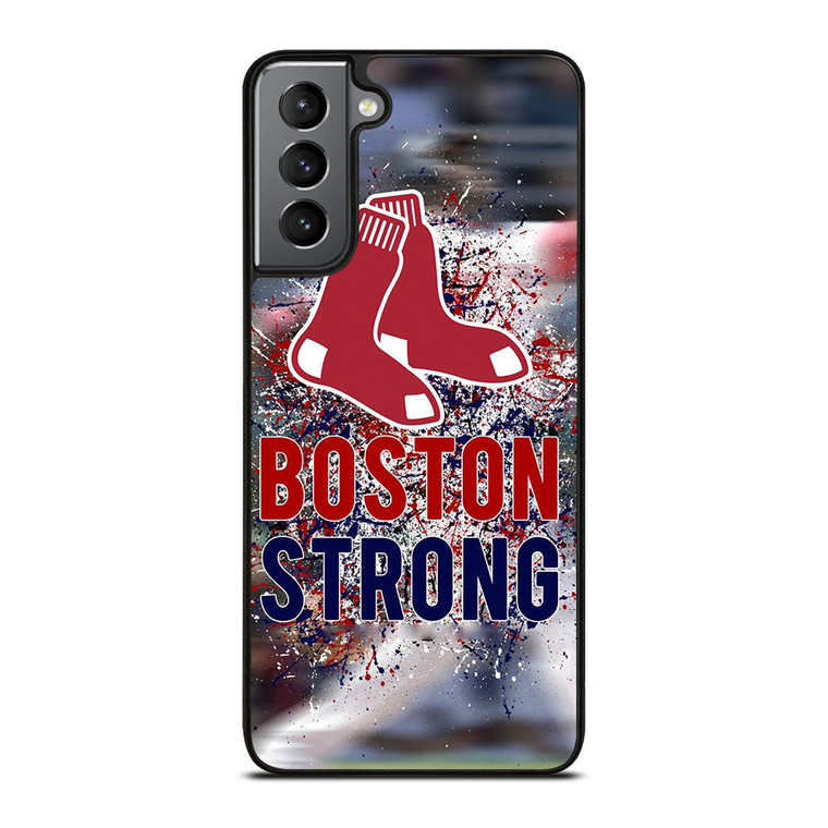 BOSTON RED SOX  STRONG ART Samsung Galaxy S21 Plus Case Cover
