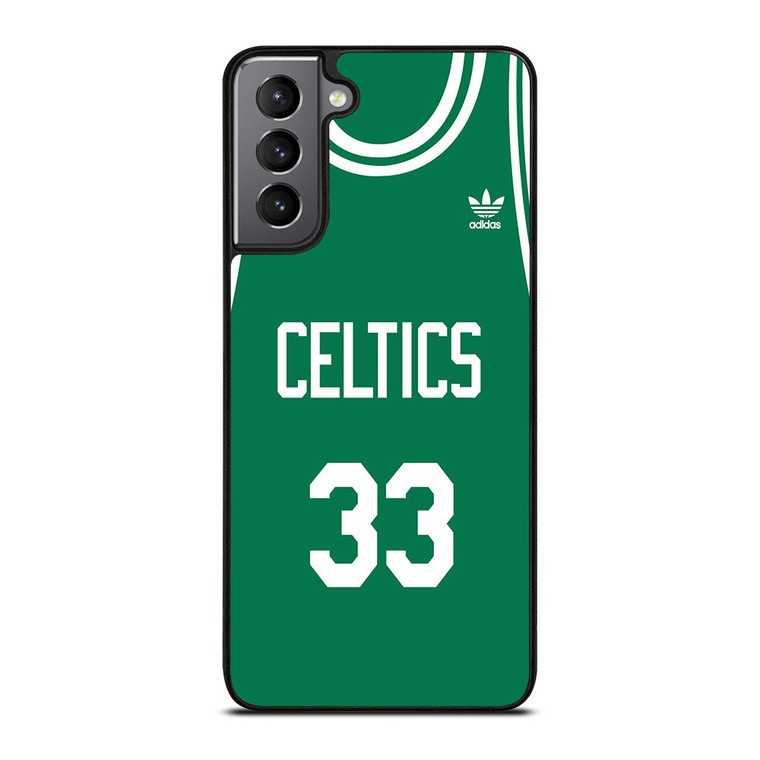 BOSTON CELTICS LARRY BIRD 33 JERSEY Samsung Galaxy S21 Plus Case Cover
