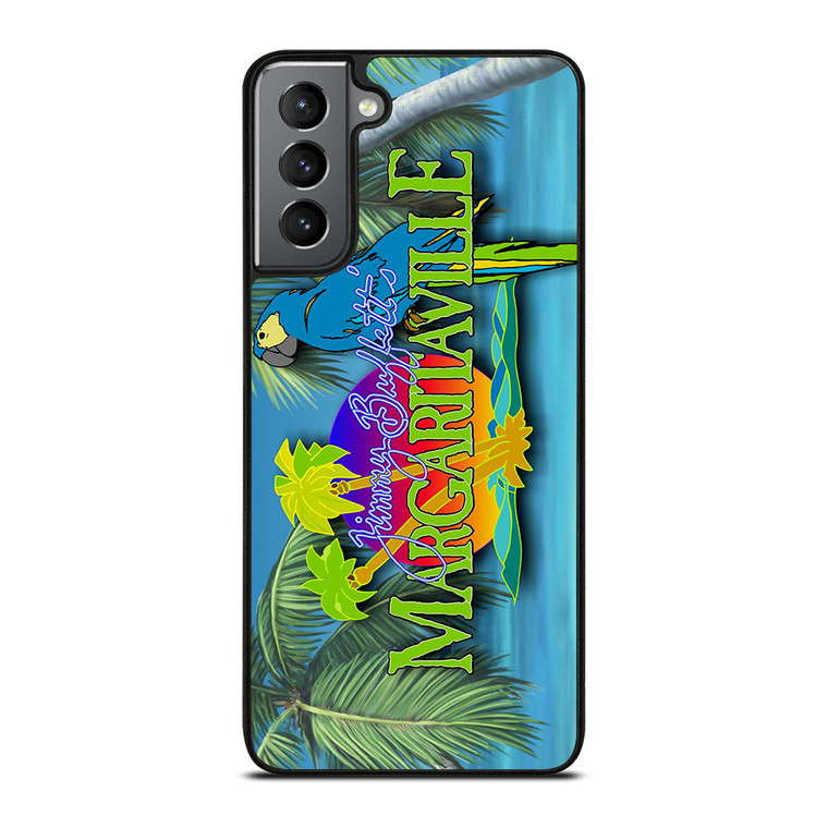 BEACH JIMMY BUFFETT MARGARITAVILLE ICON Samsung Galaxy S21 Plus Case Cover
