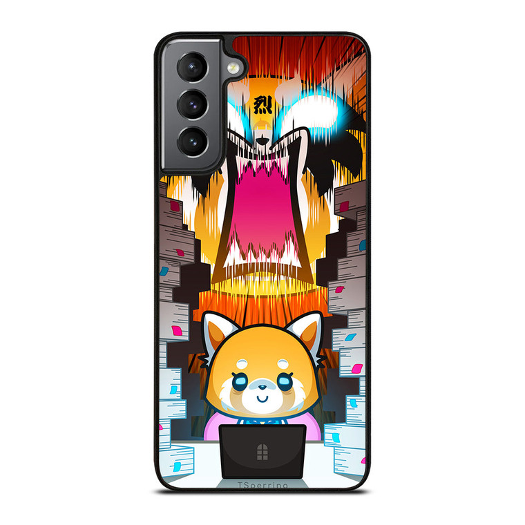 AGGRETSUKO CARTOON COMEDY Samsung Galaxy S21 Plus Case Cover