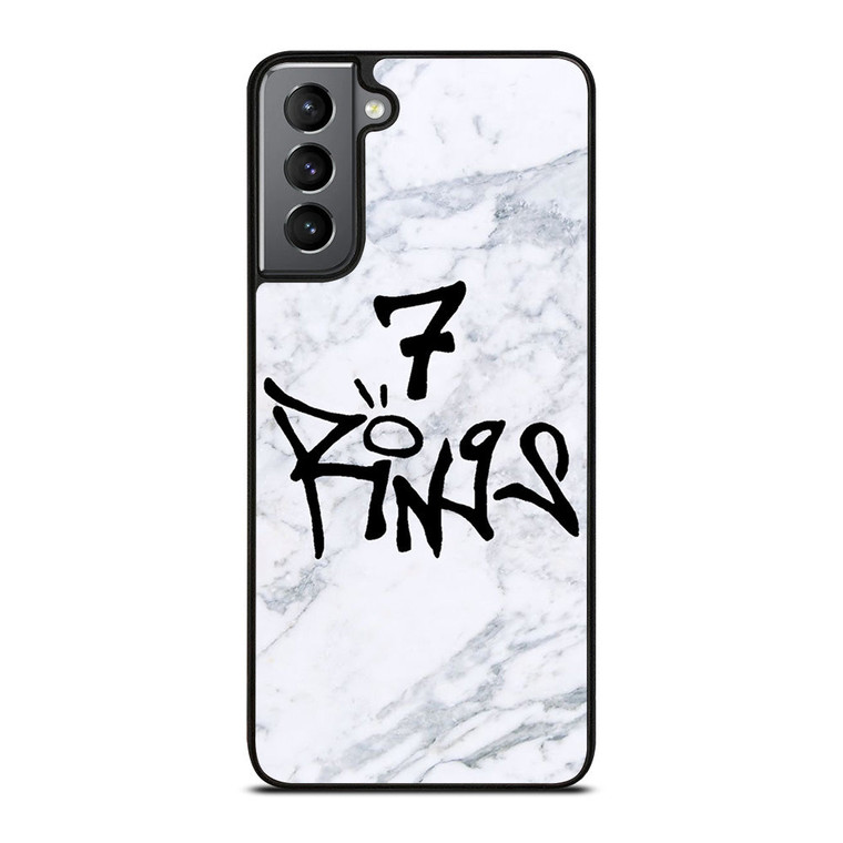 7 RINGS ARIANA GRANDE MARBLE Samsung Galaxy S21 Plus Case Cover