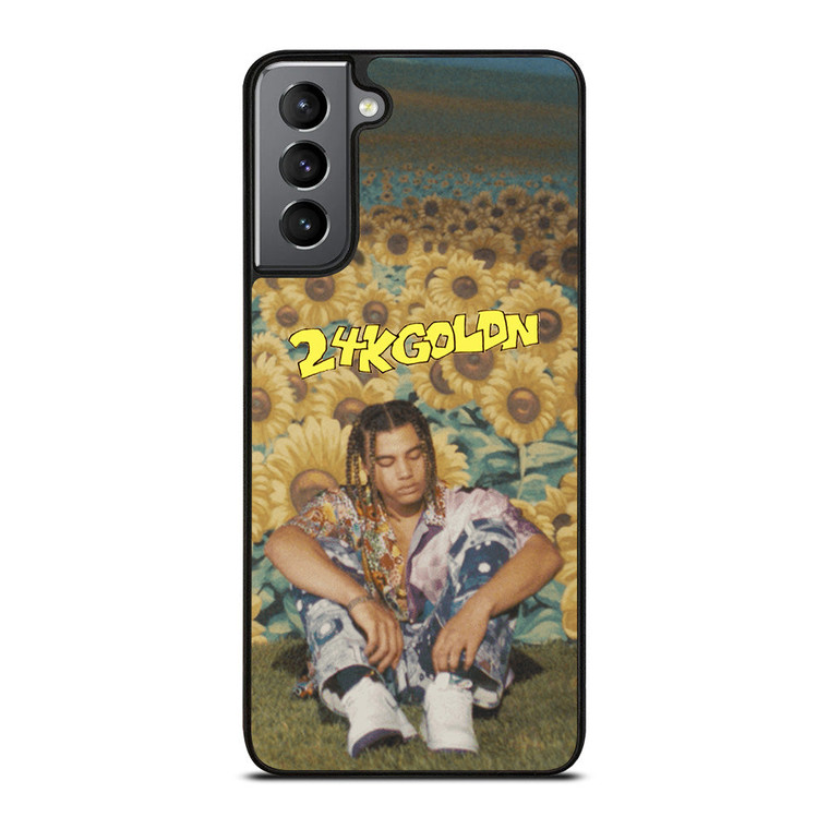 24KGOLDN MOOD SUN FLOWER Samsung Galaxy S21 Plus Case Cover