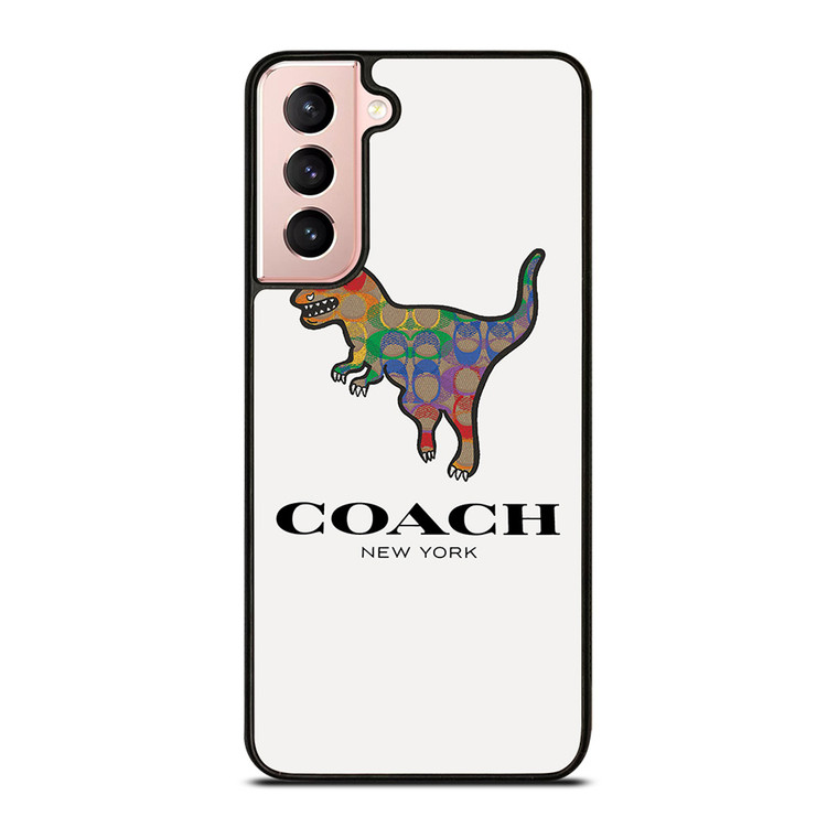COACH NEW YORK DINOSAUR Samsung Galaxy S21 Case Cover