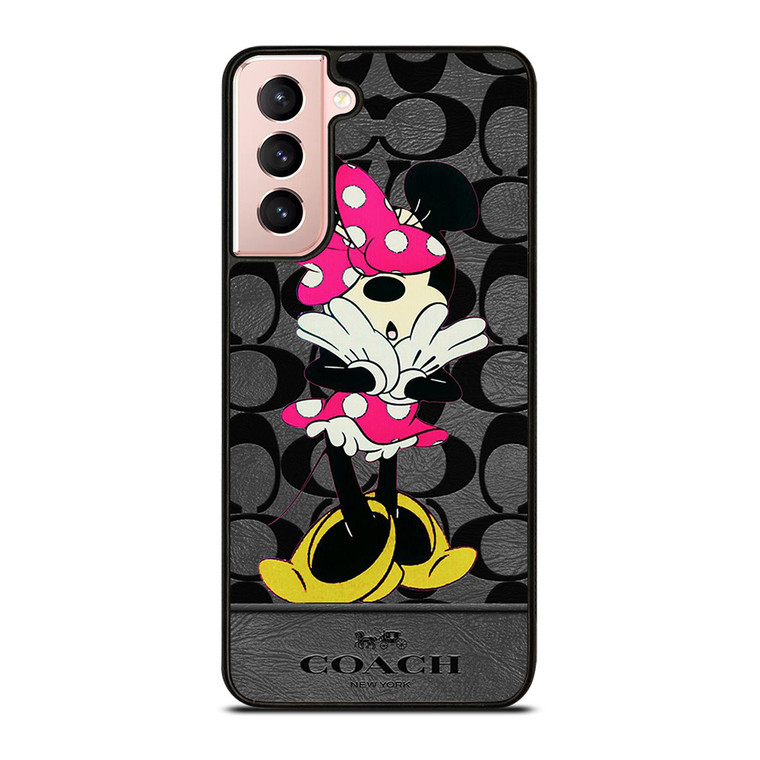 COACH NEW YORK MINNIE MOUSE Samsung Galaxy S21 Case Cover