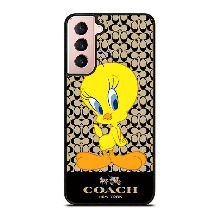 COACH NEW YORK TWEETY BIRD Samsung Galaxy S21 Case Cover