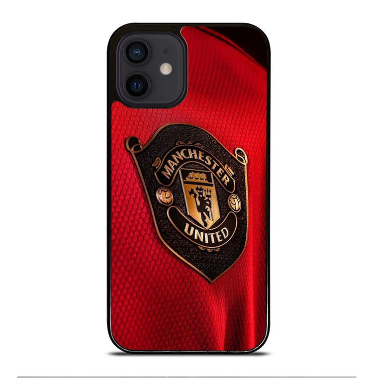 MANCHESTER UNITED NEW LOGO JERSEY iPhone 12 Mini Case Cover