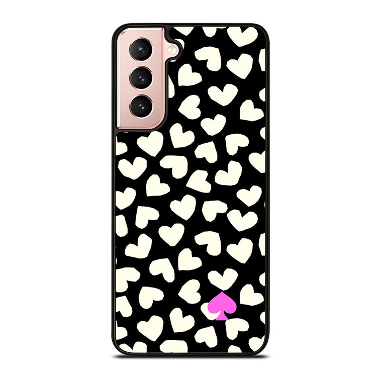 KATE SPADE LOVE HEART POLKADOTS Samsung Galaxy S21 Case Cover