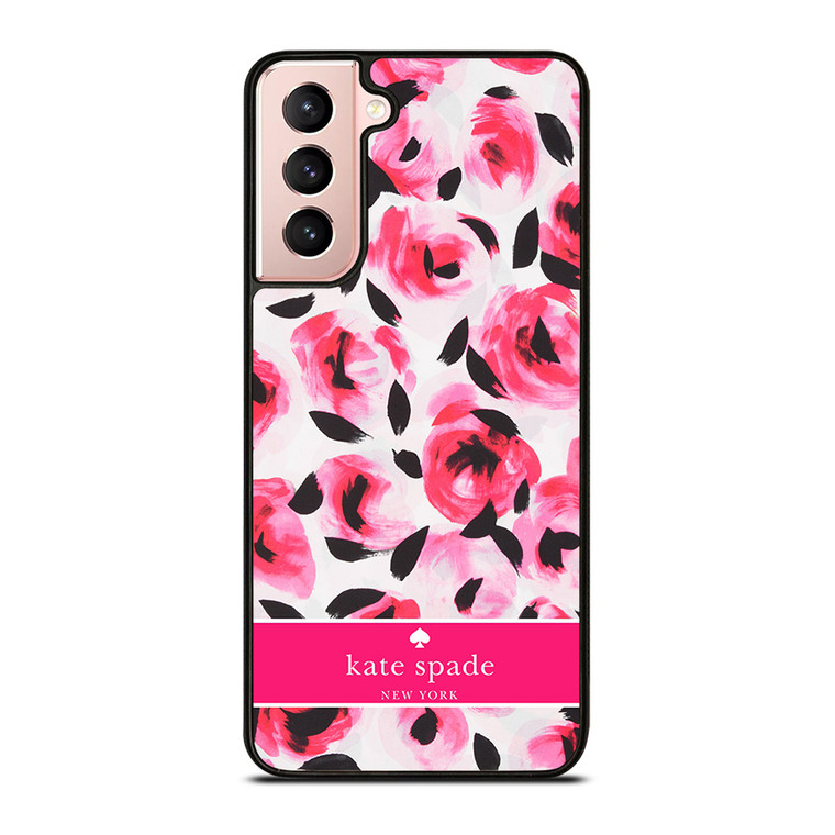 KATE SPADE NEW YORK PINK ROSE Samsung Galaxy S21 Case Cover