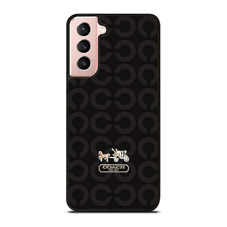 LOGO COACH NEW YORK 2 Samsung Galaxy S21 Case Cover LOGO COACH NEW YORK 2 Samsung Galaxy S21 Case Cover