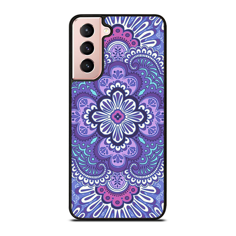 VERA BRADLEY LILAC TAPESTRY Samsung Galaxy S21 Case Cover