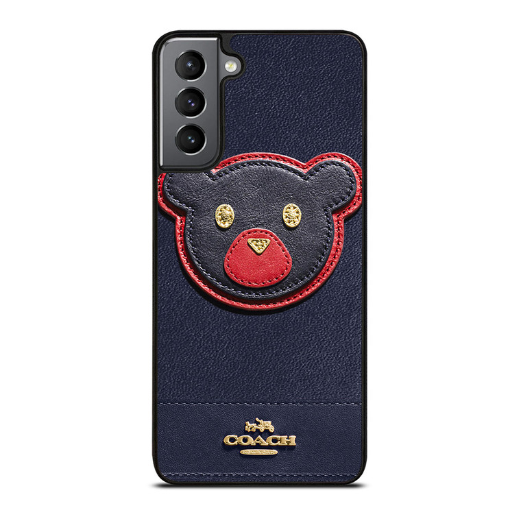 COACH NEW YORK BEAR Samsung Galaxy S21 Plus Case Cover