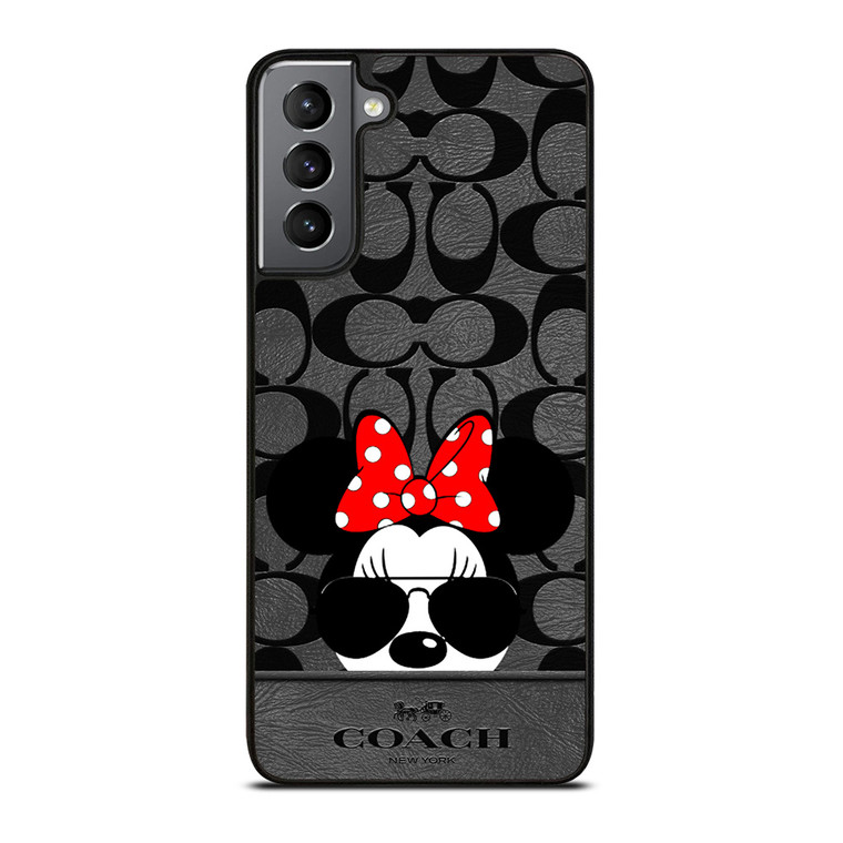 COACH NEW YORK DISNEY MICKEY MOUSE Samsung Galaxy S21 Plus Case Cover