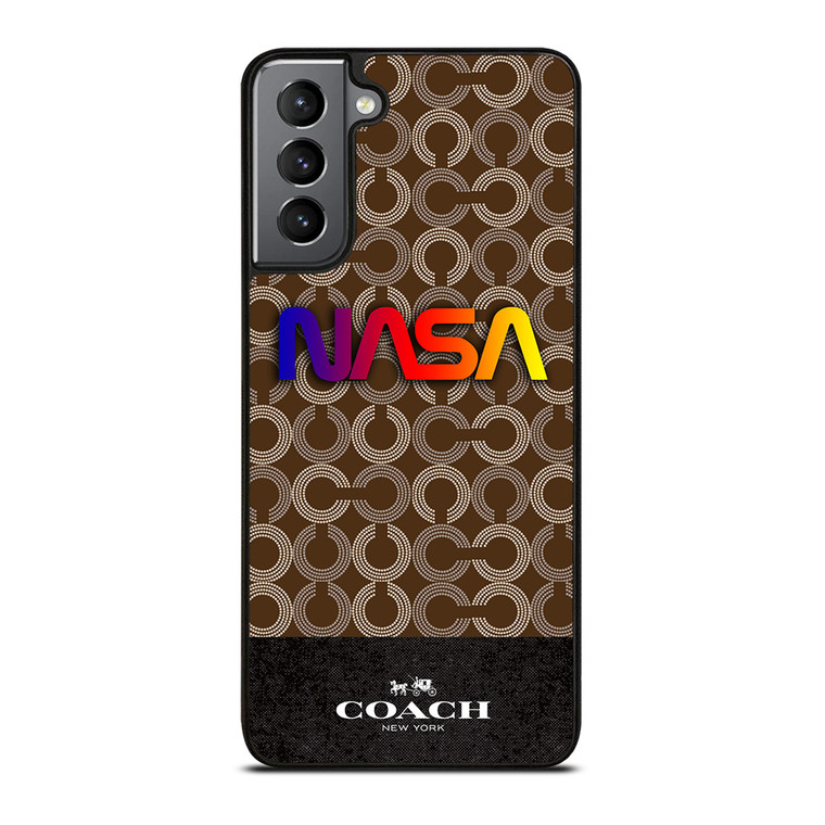 COACH NEW YORK NASA Samsung Galaxy S21 Plus Case Cover
