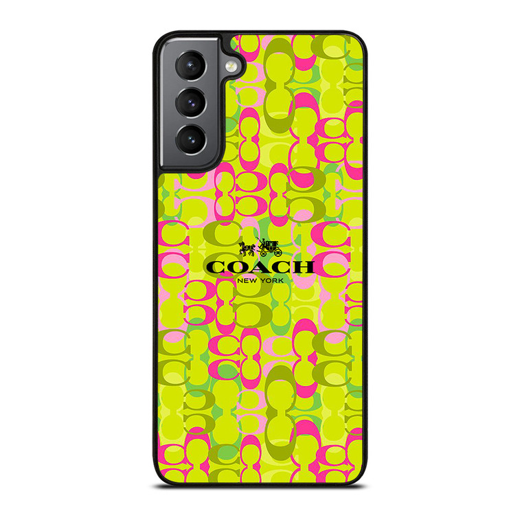 COACH NEW YORK NEW DESIGN Samsung Galaxy S21 Plus Case Cover