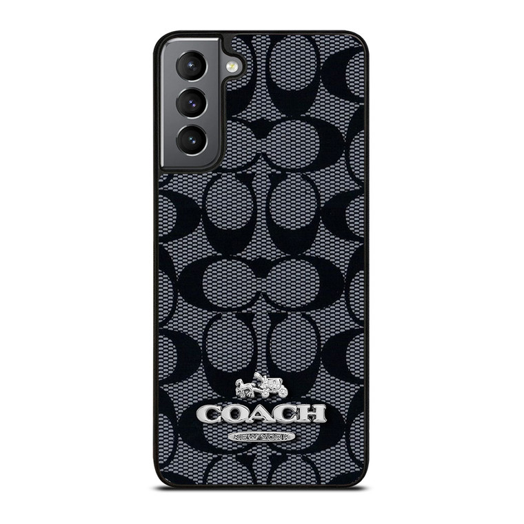 COACH NEW YORK PATTERN 2 Samsung Galaxy S21 Plus Case Cover COACH NEW YORK PATTERN 2 Samsung Galaxy S21 Plus Case Cover