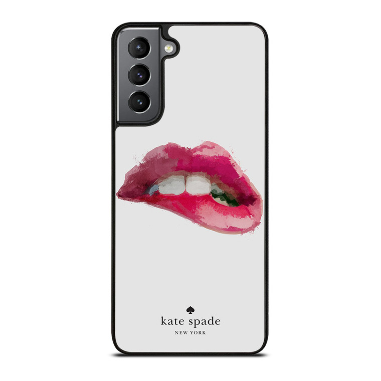 KATE SPADE RED LIPS Samsung Galaxy S21 Plus Case Cover