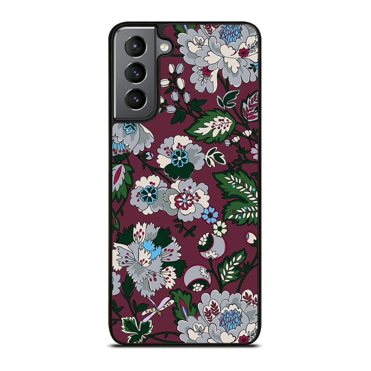 VERA BRADLEY BORDEAUX BLOOMS Samsung Galaxy S21 Plus Case Cover