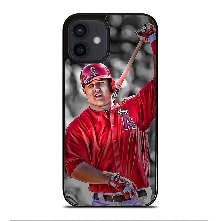 MIKE TROUT BASEBALL LOS ANGELES ANGELS iPhone 12 Mini Case Cover
