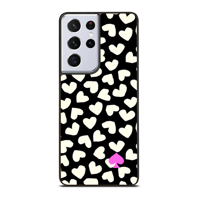 KATE SPADE LOVE HEART POLKADOTS Samsung Galaxy S21 Ultra Case Cover