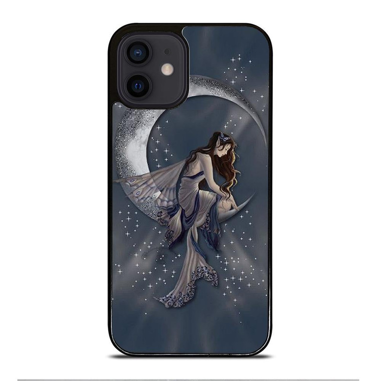 MOON FAIRY DRAGONFLY ART iPhone 12 Mini Case Cover