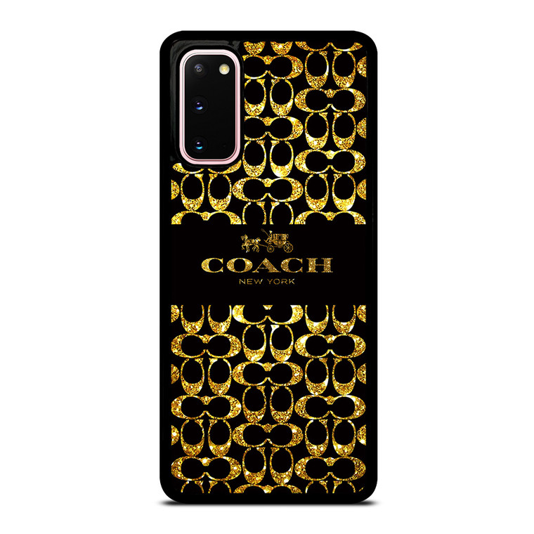 COACH NEW YORK GOLDEN Samsung Galaxy S20 Case Cover
