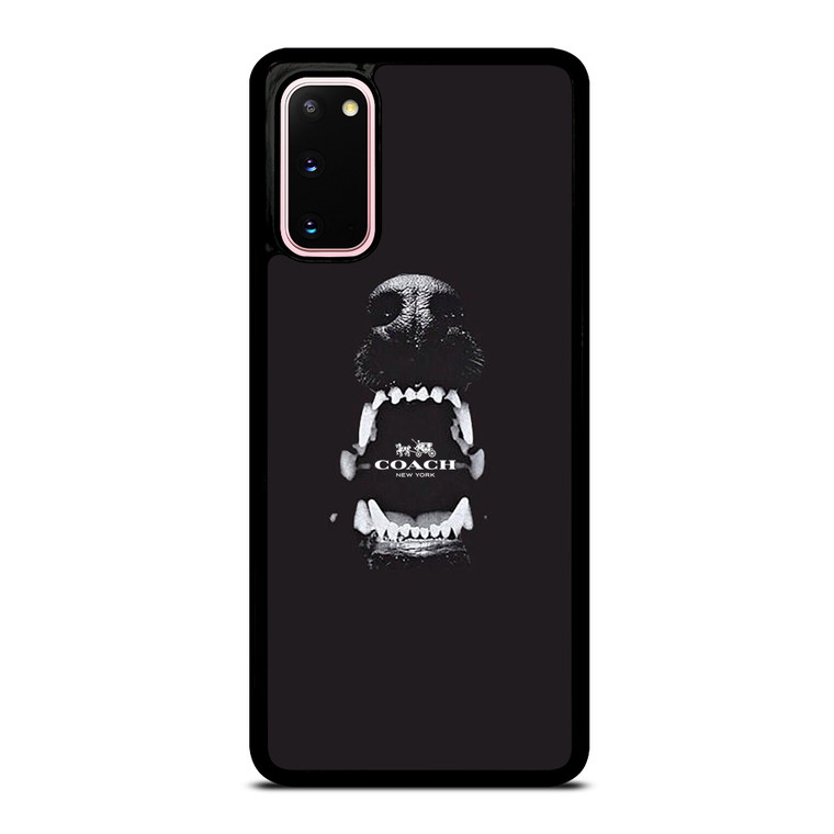COACH NEW YORK LOGO DOG Samsung Galaxy S20 Case Cover